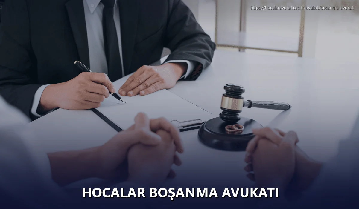 Hocalar Boşanma Avukatı