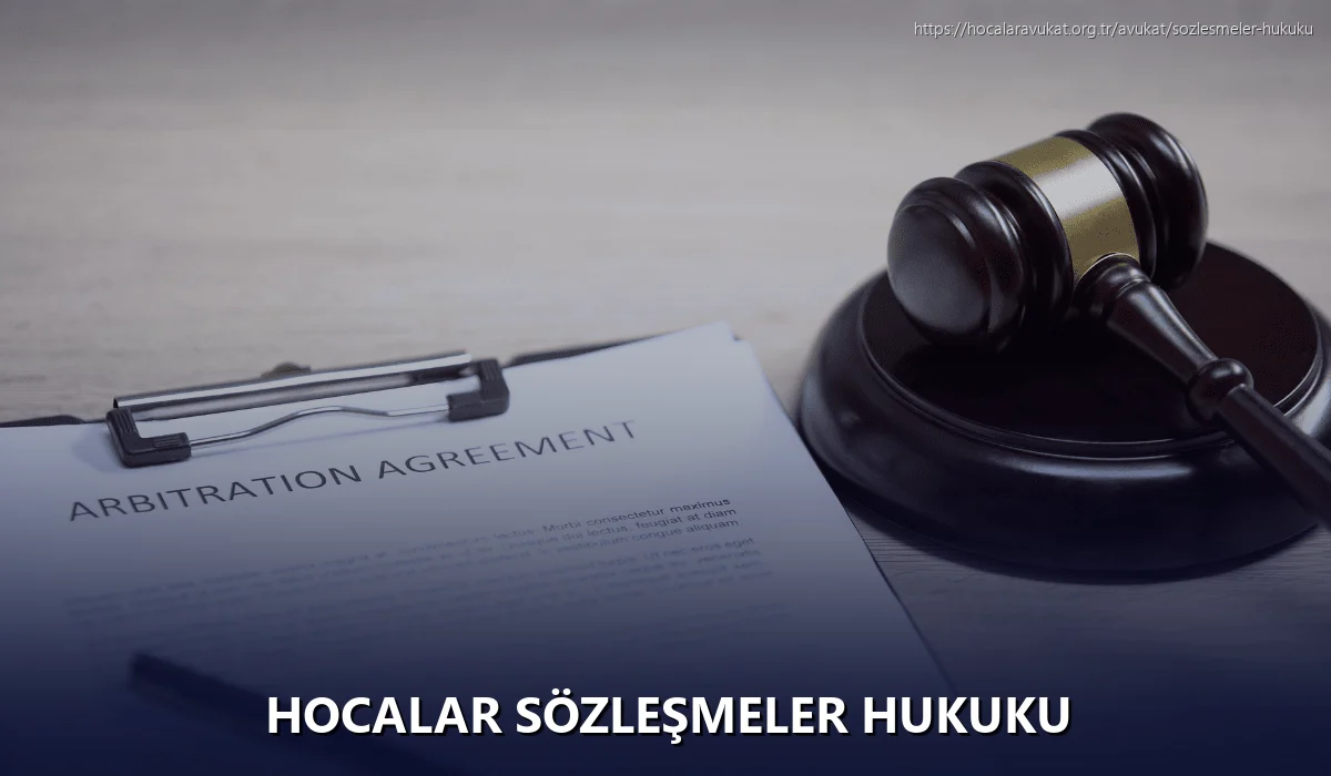 Hocalar Sözleşmeler Hukuku