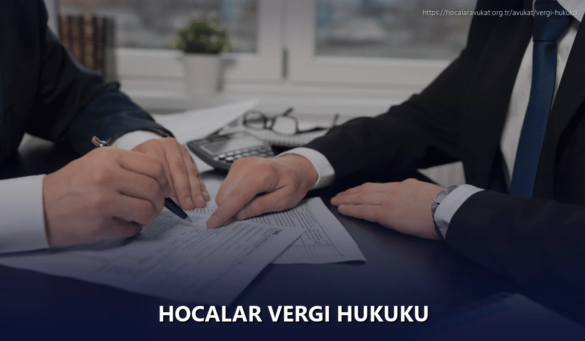 Hocalar Vergi Hukuku
